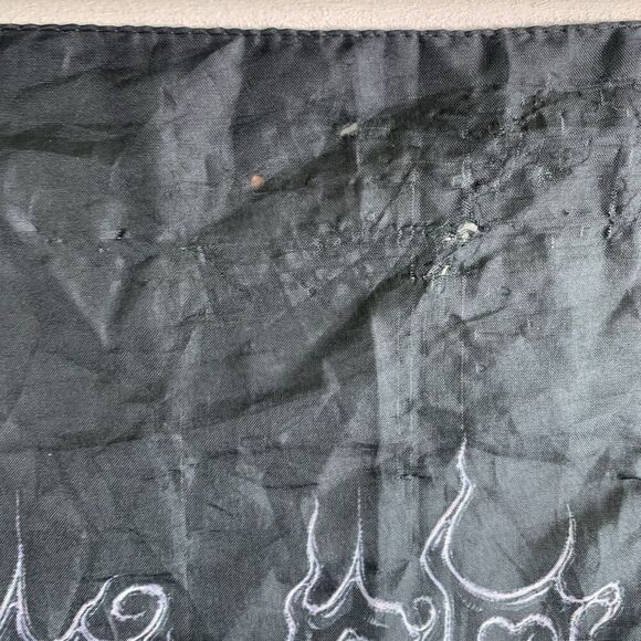 VTG Cradle Of Filth 2004 Coffin Fodder Album Metal Band Wall Hanging/Scarf Italy - Picture 11 of 16